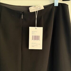 Lafayette 148 New York Classic Black Pencil Skirt